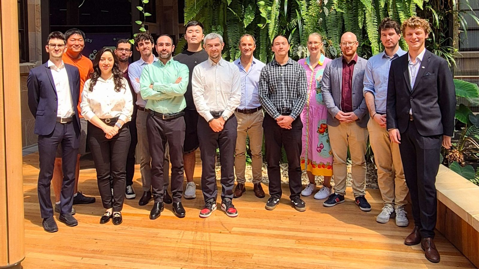 Early career researchers from the Unversity of Queensland and UZH with their supervisors. (Image: provided)